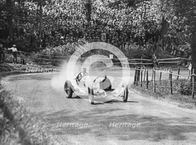 1930 Austro-Daimler, Hans von Stuck at Shelsley Walsh. Creator: Unknown.