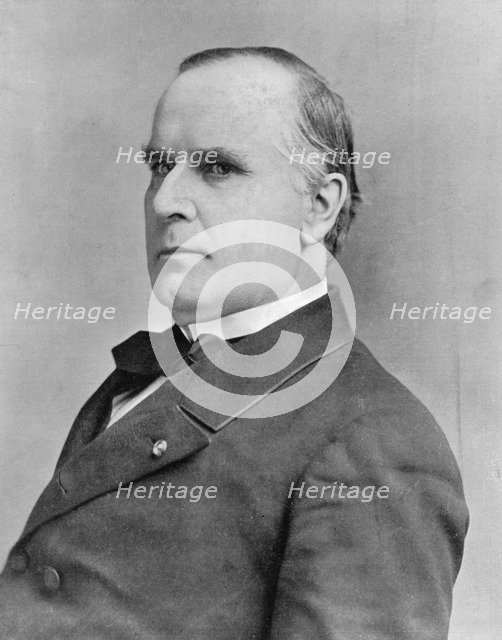 William McKinley, 25th President of the United States, 1901. Artist: Unknown