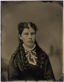 Portrait of a Woman, c.1870. Creator: John G Ellinwood.