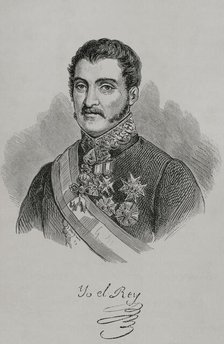 Carlos María Isidro de Borbón, (1788-1855), known as Don Carlos, 1879.  Creator: Unknown.