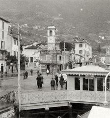 View of Moltrasio on the shore of Lake Como, Italy, 20th century. Artist: Unknown
