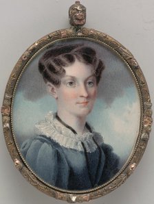 Carolyn Mishner, ca. 1825. Creator: Hugh Bridport.