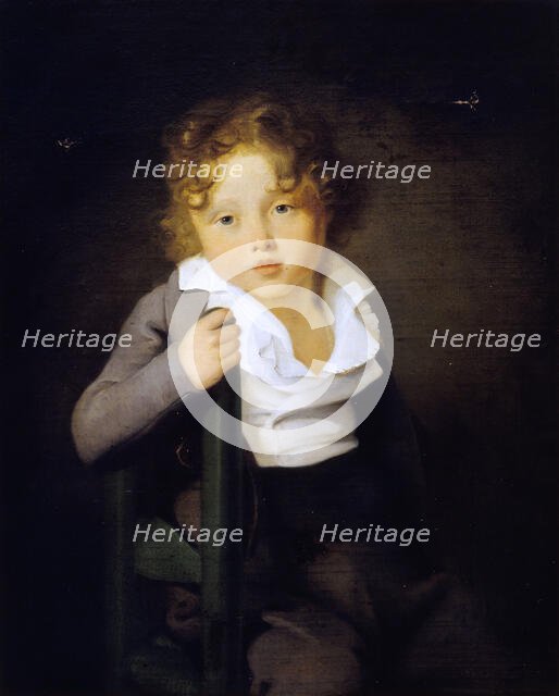 Portrait of Ary Scheffer as a child, c1800. Creator: Johann Bernhard Scheffer.