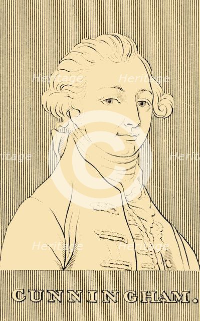 'Cunningham', (1729-1773), 1830. Creator: Unknown.