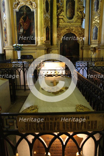 Interior, Peter and Paul Cathedral, St Petersburg, Russia, 2011. Artist: Sheldon Marshall
