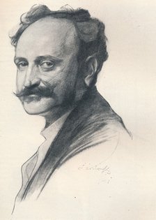 'Sketch Portrait of Dr Jules De Wlassics, Hungarian Minister of Education', c1901 (1901-1902). Artists: Fulop Laszlo, Philip A de Laszlo.