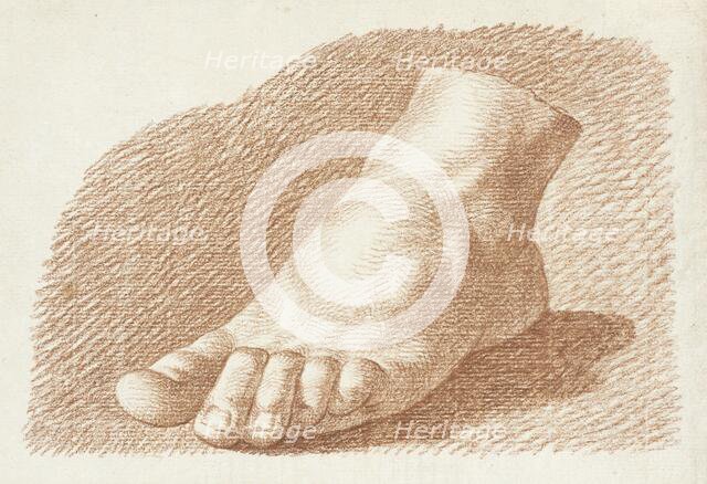 Foot Study, 1760. Creator: John Augustus Nahl.