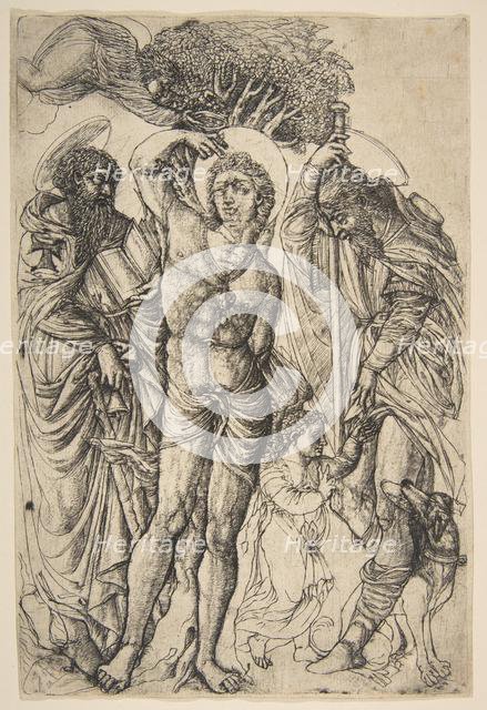 Saints Sebastian, Anthony and Roch.n.d. Creator: Jean Duvet.