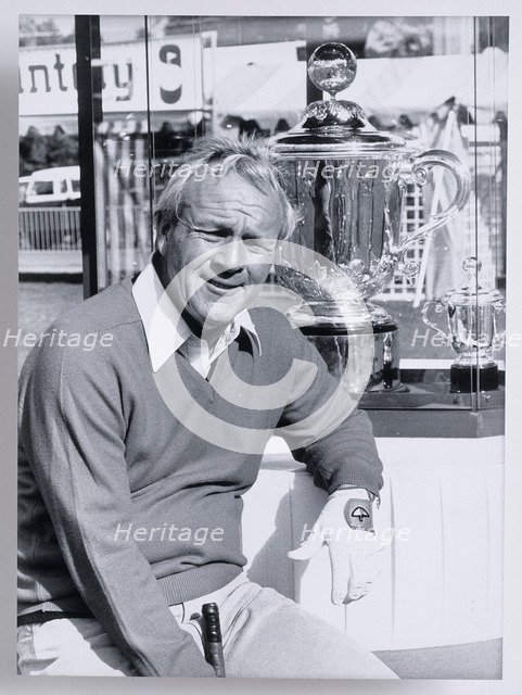 Arnold Palmer, American golfer, c1970s. Artist: Unknown