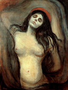 'Madonna', 1894-1895. Artist: Edvard Munch