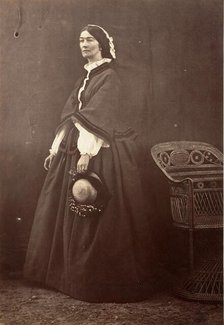 [The Countess Canning, Simla], 1861. Creator: Jean Baptiste Oscar Mallitte.