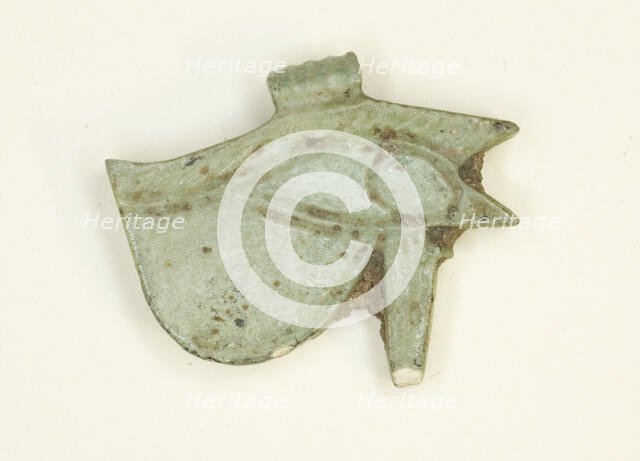 Eye of Horus (Wedjat) Amulet, Egypt, Third Intermediate Period, Dynasty 21-25 (about 1069-664 BCE). Creator: Unknown.