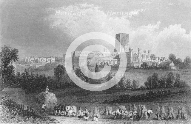 'St. Alban's Abbey', 1859. Artist: Henry Adlard.