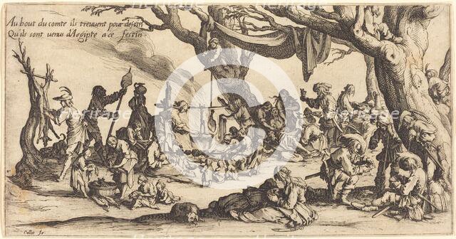 The Feast of the Bohemians, 1621. Creator: Jacques Callot.