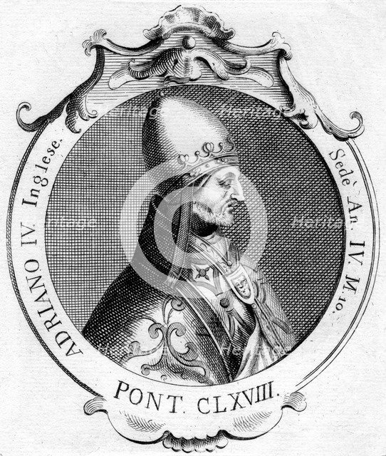 Pope Adrian IV. Artist: Unknown