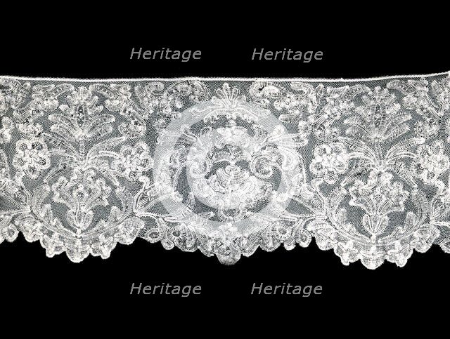 Flounce, Flanders, 1725/75. Creator: Unknown.