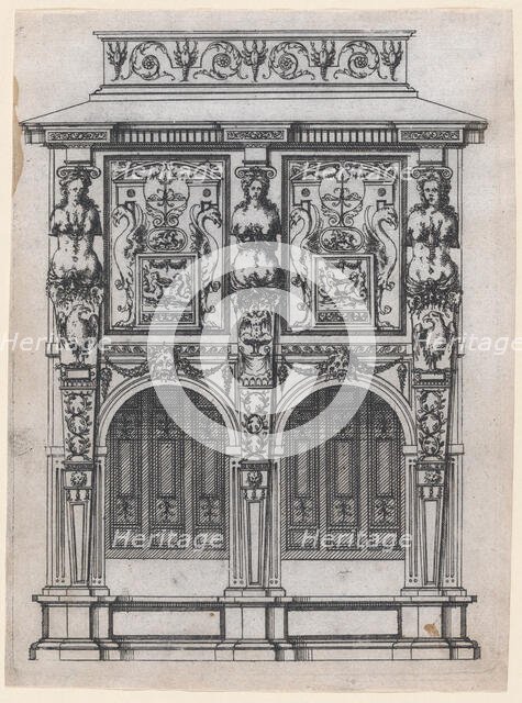 Furniture, 1565-70. Creator: Jacques Androuet Du Cerceau.