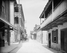 St. George St., St. Augustine, Fla., between 1900 and 1910. Creator: Unknown.