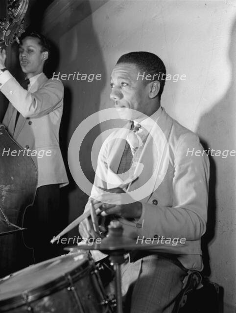 Portrait of Tommy Myles and Tommy Potter, ca. Mar. 1942. Creator: William Paul Gottlieb.