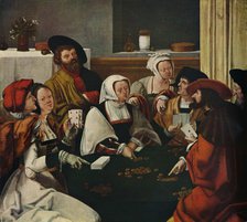 'The Card Players', c1550.