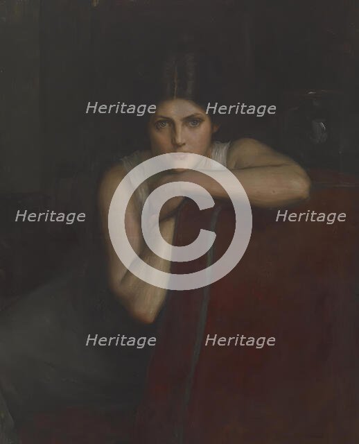 Study of Juliette, 1905. Creator: Julius LeBlanc Stewart.