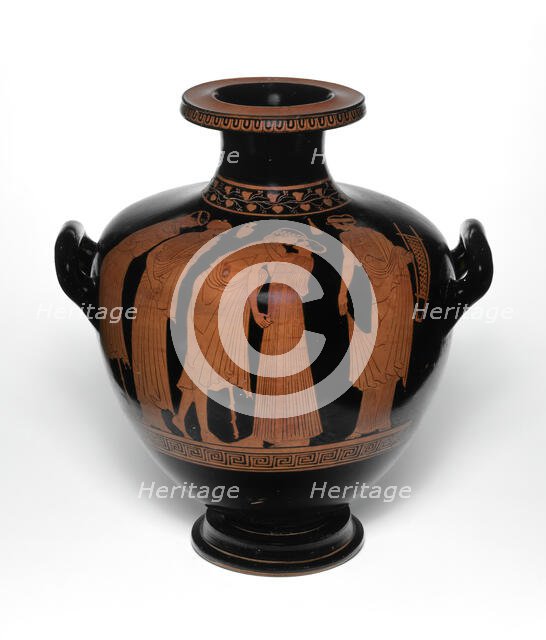 Hydria (Water Jar), 470-460 BCE. Creator: Leningrad Painter.