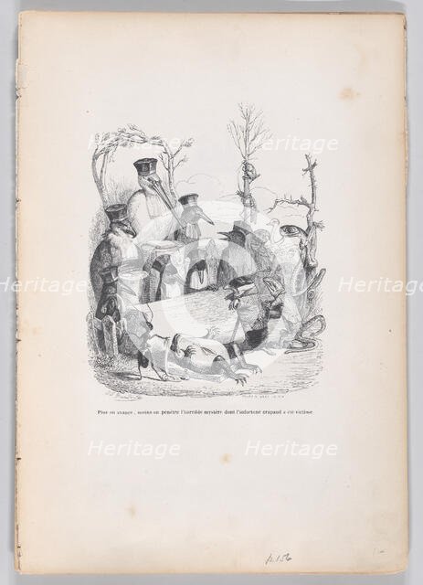 The further we go, the less we penetrate the horrible mystery of which the unfortun..., ca. 1837-47. Creator: Andrew Best Leloir.