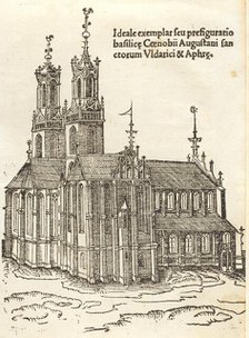 Gloriosorum christi confessorum Uldarici & Symperti, 1516. Creators: Leonhard Beck, Berno of Reichenau.