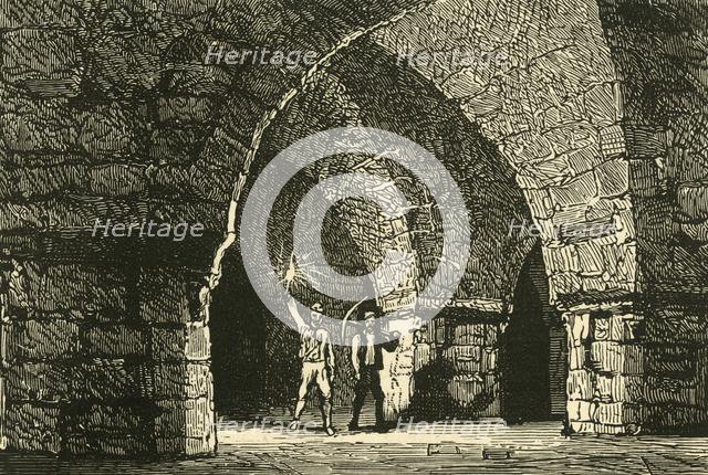 'Crypt of Christ Church Cathedral, Dublin', late 19th century.  Creator: Unknown.