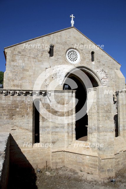 The ruined eastern apse of the Monastery of Santa Clara-a-Nova, Coimbra, Portugal, 2009. Artist: Samuel Magal