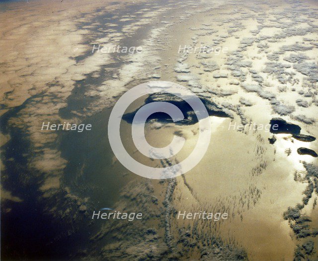 Earth from space - the Hawaiian Islands, USA, c1980s. Creator: NASA.