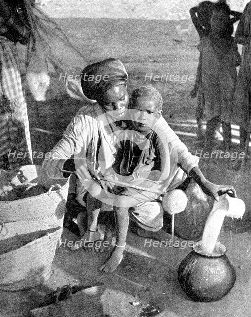 Gatherering myrrh and frankincense, Somalia, Africa, 1936.Artist: Wide World Photos