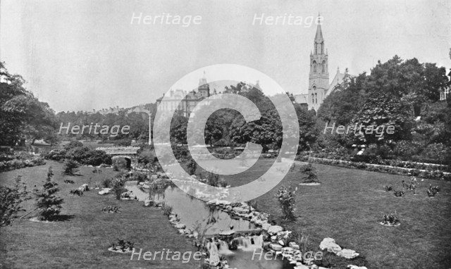 'The Upper Gardens', c1910. Artist: Unknown.