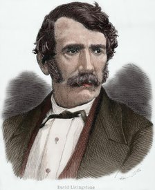 David Livingstone (1813-1873), Scottish explorer and missionary, 19th century. Creator: Josiah Wood Whymper.