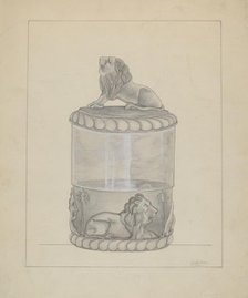 Small Jar, c. 1936. Creator: Kay Whiteley.
