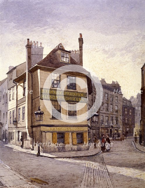Northumberland Head Inn, Stepney, London, 1884. Artist: John Crowther