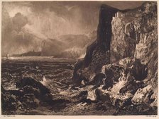 The Fortress of Fast Castle, (c1820s), c1889. Creator: William Brassey Hole.