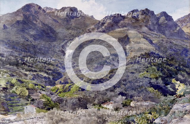 Landscape, 1879. Creator: Jules-Ferdinand Jacquemart.