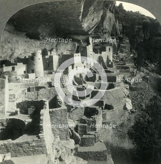 "Dismantled Towers and Turrets Broken" - Cliff Palace in the Mesa Verde, Colorado', c1930s. Creator: Unknown.