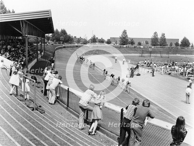 Harvey Hadden Stadium, Bilborough, Nottingham, September 1975. Artist: Edgar Lloyd