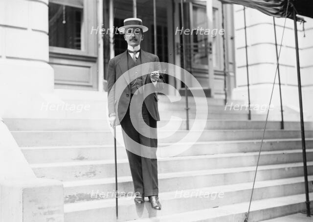 A. Schliemann, E.E. and M.P. from Greece, 1915. Creator: Harris & Ewing.