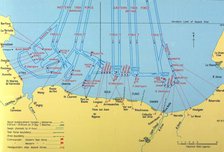 Naval Bombardments on D-Day, Second World War.  Creator: HMSO.