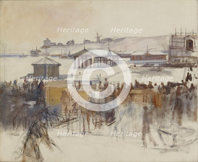 From South Harbour, 1890. Creator: Albert Edelfelt.