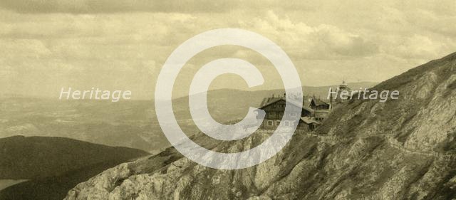 Hotel on the Schneeberg, Lower Austria, c1935.  Creator: Unknown.