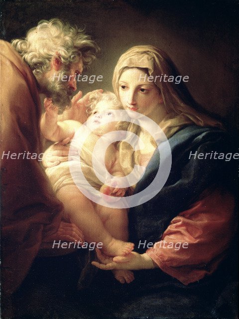 'The Holy Family', 1740s.  Artist: Pompeo Batoni