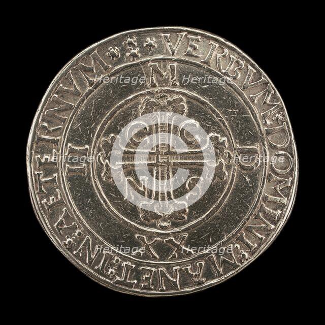 Cross within a Circle [reverse], 1522. Creator: Unknown.