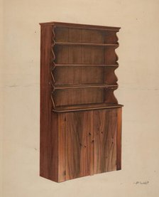 Kitchen Cupboard, c. 1938. Creator: Joseph Sudek.