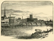 'Worcester, from the Railway Bridge', 1898. Creator: Unknown.