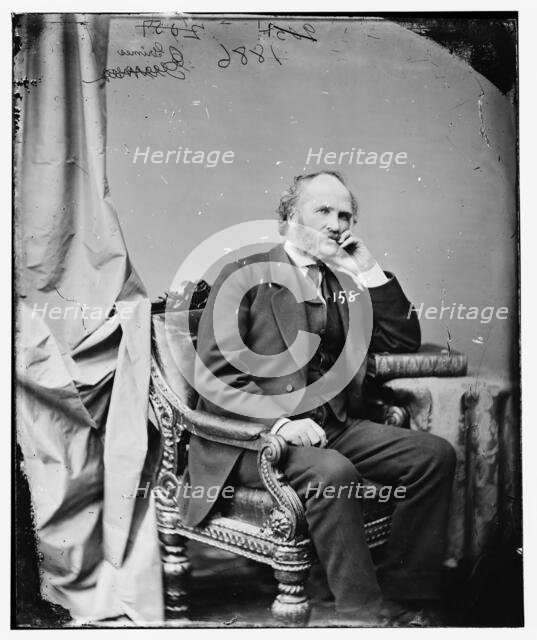 James Wilson Grimes of Iowa, between 1860 and 1875. Creator: Unknown.