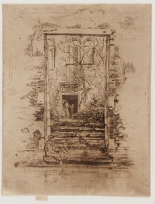 The Garden, 1879-1880. Creator: James Abbott McNeill Whistler.